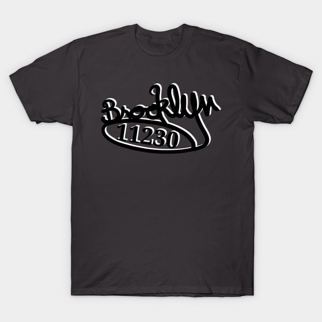 Code Brooklyn T-Shirt by Duendo Design